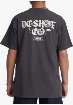 DC Shoes FRIENDS - Print T-shirt - Black Enzyme Wash