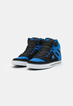 DC Shoes PURE UNISEX - High-top Trainers - Black/royal -DC Shoes shop 05186d245a904246a0b954f830d52617