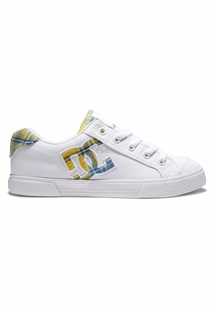 CHELSEA - Trainers - white plaid DC Shoes CHELSEA - Trainers - White Plaid -DC Shoes shop 056b8aa8a1034dc0aab382832d743646