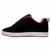 DC Shoes COURT GRAFFIK - Trainers - Black/pink Stencil -DC Shoes shop 07bb4d4cd10d41c5a073ec04a708ee56