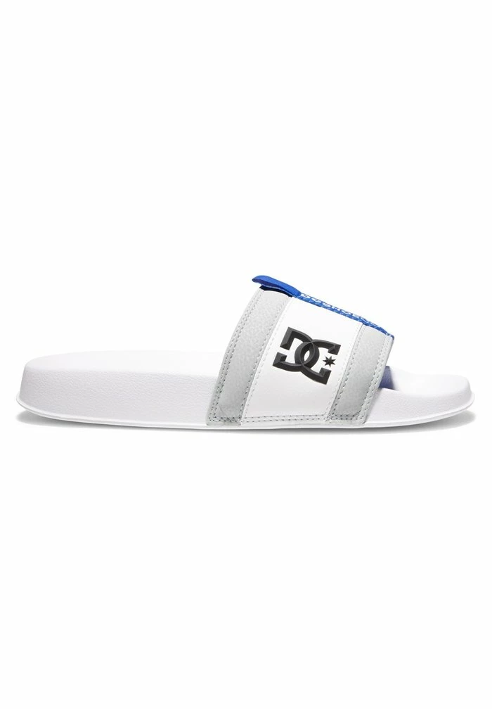 Pool slides - white/grey/blue DC Shoes Pool Slides - White/grey/blue -DC Shoes shop 0a3cdc1ee2cf4e92a83ca80ea9bebce2