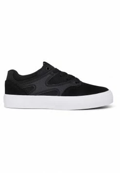 DC Shoes KALIS VULC - Trainers - Black/black/white -DC Shoes shop 0f9141558b5046faa0a65f83882ffc29