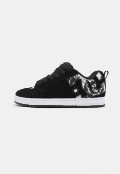 DC Shoes COURT GRAFFIK UNISEX - Skate Shoes - Black/multi-coloured/white