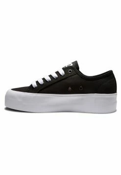 DC Shoes MANUAL PLATFORM - Trainers - Black/white