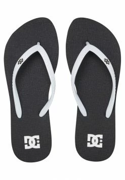 DC Shoes T-bar Sandals - Black/white