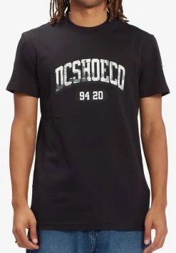DC Shoes BLABAC STACKED - Print T-shirt - Black