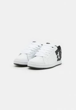 DC Shoes COURT GRAFFIK UNISEX - Skate Shoes - White/black Basic -DC Shoes shop 17e65601dd174aefa430d5dbfca150c8