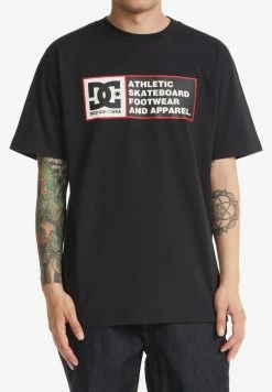 DC Shoes DENSITY ZONE - Print T-shirt - Black