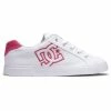 DC Shoes CHELSEA - Trainers - White/crazy Pink -DC Shoes shop 1fe5014bd2064d4d8a5f23b0d25f0f89