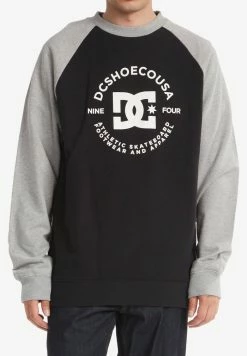 DC Shoes STAR PILOT - Sweatshirt - Black/grey Heather