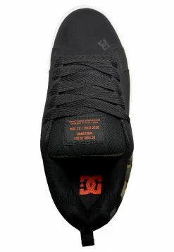 DC Shoes COURT GRAFFIK UNISEX - Skate Shoes - Black Camouflage -DC Shoes shop 2217e625f2b6486c9de9abfd7da61b98