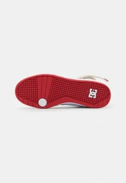 DC Shoes PENSFORD UNISEX - High-top Trainers - Tan/red -DC Shoes shop 23d8e8c9509947a9bfb566750608c065