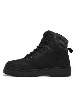 DC Shoes PEARY - Lace-up Ankle Boots - Black/camo -DC Shoes shop 24459aba4bb741ecad6502cfec015e3d