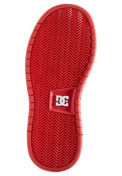 DC Shoes STRIKER - Trainers - White/black/red -DC Shoes shop 25e026d1dc7344ee93ca75fb8a0695b6