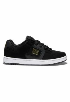 DC Shoes MANTECA - Trainers - Black/gold -DC Shoes shop 2a14823e084a44209712c780ecdcf25f