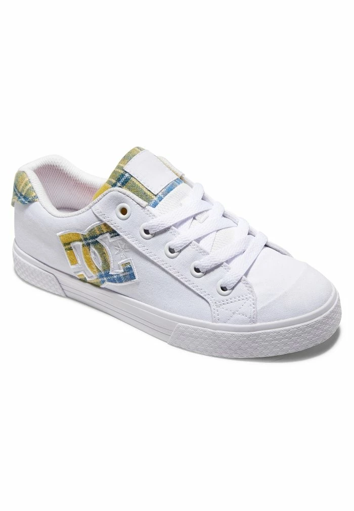 CHELSEA - Trainers - white plaid DC Shoes CHELSEA - Trainers - White Plaid -DC Shoes shop 2b368b90c56c45e48f0f3e3e7e6bbc12