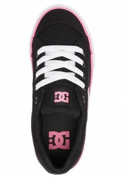 DC Shoes CHELSEA TX - Trainers - Black/pink -DC Shoes shop 3013fce9ad5443f68414fd6af0ce9dfe