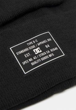 DC Shoes LABEL BEANIE - Beanie - Black -DC Shoes shop 31bed33898ad45369139ab988d8c2cb6