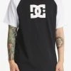 DC Shoes STAR - Print T-shirt - Black White -DC Shoes shop 323e777e9b52486683f193cf612a0055