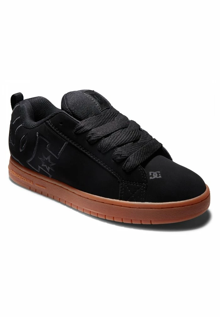 COURT GRAFFIK UNISEX - Skate shoes - black/gum DC Shoes COURT GRAFFIK UNISEX - Skate Shoes - Black/gum -DC Shoes shop 3289342ed40e4ee680b274aed3c34d0c
