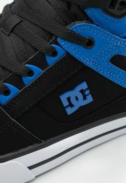 DC Shoes PURE UNISEX - High-top Trainers - Black/royal -DC Shoes shop 331808eaa1a0411f81999363ca378479