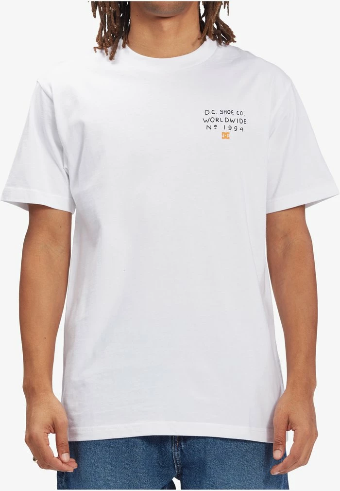 Print T-shirt - white DC Shoes Print T-shirt - White -DC Shoes shop 35d2dbf7a94945e9a3dbd5e65ca693b1
