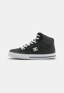 DC Shoes PURE UNISEX - Skate Shoes - Black Destroy Wash