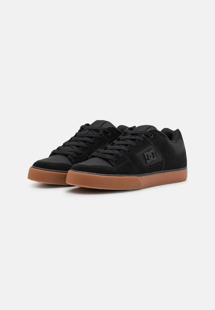 PURE UNISEX - Trainers - black/gum DC Shoes PURE UNISEX - Trainers - Black/gum -DC Shoes shop 3c3bceea17e9447cb8d2fee28f19b67f