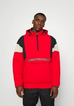 DC Shoes TRANSITION REVERSIBLE ANORAK - Snowboard Jacket - Racing Red