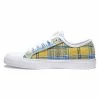 DC Shoes MANUAL - Trainers - White/plaid -DC Shoes shop 405c3c1b831c461e9b505e6b5ce02dc2