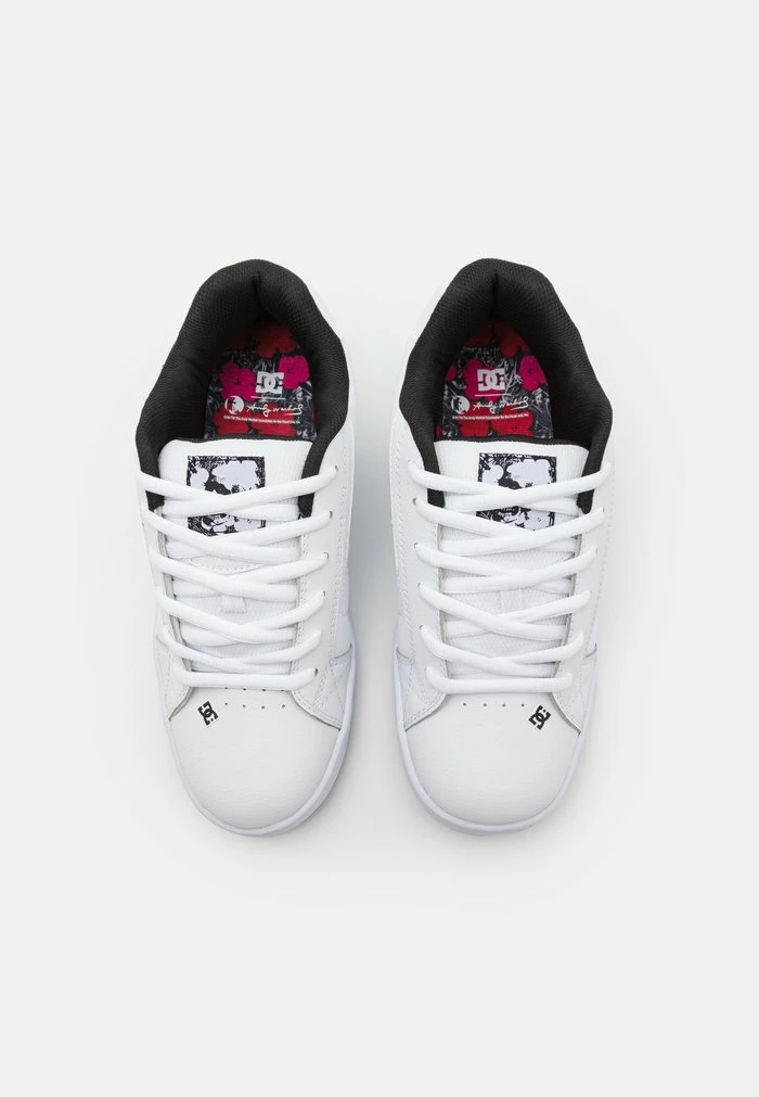 NET UNISEX - Trainers - white/black DC Shoes NET UNISEX - Trainers - White/black -DC Shoes shop 412375d5dbd84640921a0fe12a6d6800