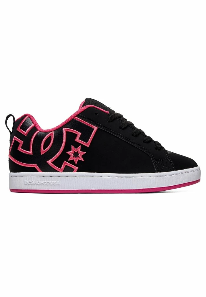 COURT GRAFFIK - Trainers - black/pink stencil DC Shoes COURT GRAFFIK - Trainers - Black/pink Stencil -DC Shoes shop 43f4b7e7684644e99355fcc21c32ac18