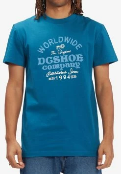 DC Shoes HIGHER RANK - ADY - Print T-shirt - Moroccan Blue