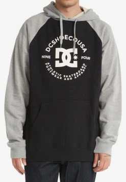DC Shoes Hoodie - Black/grey Heather
