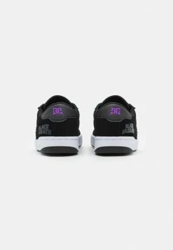 DC Shoes SABBATH STRIKER UNISEX - Trainers - Black/white/purple -DC Shoes shop 5223ea2e11aa4b4f849a68faa3c45eee
