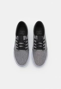 DC Shoes TRASE - Trainers - Black / Heather Grey -DC Shoes shop 5c6f5707b9864703aa0394dcf5987696