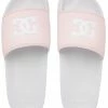 DC Shoes Slippers - White Pink -DC Shoes shop 5dc6edbf594548138f03dbfd6fc48e73