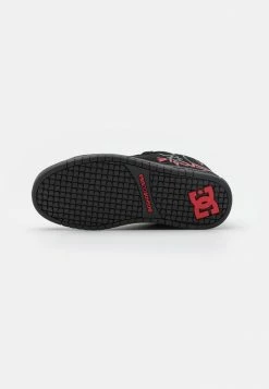 DC Shoes COURT GRAFFIK UNISEX - Skate Shoes - Black/grey/red -DC Shoes shop 5e87fd3a2547451a911e691b4500e24f
