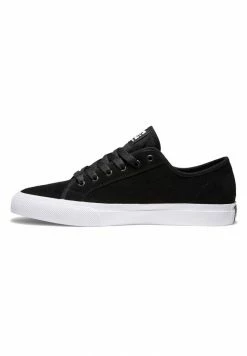 DC Shoes MANUAL UNISEX - Trainers - Black/white -DC Shoes shop 5eeee0fcdbf74079b5b946dc80e40a15