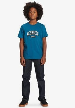 DC Shoes BLABAC - Print T-shirt - Moroccan Blue