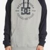 DC Shoes Hoodie - Heather Grey/navy -DC Shoes shop 646abd548d1a40a28a7e6730991c6d16