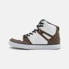 DC Shoes PURE TOP UNISEX - High-top Trainers - Black/brown/white -DC Shoes shop 6769b767e4174fd687b81a2ae42a3c3d