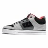 DC Shoes PURE MID - High-top Trainers - Black/grey/red