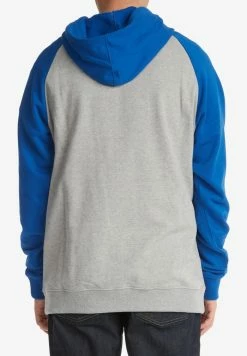 DC Shoes Hoodie - Heather Grey/turkish Sea -DC Shoes shop 68a917ceb61f40d28be49cb6f9218cd9