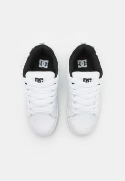 DC Shoes COURT GRAFFIK UNISEX - Skate Shoes - White/black Basic -DC Shoes shop 6ad0ca3087a64e539e4211fea83a37f1