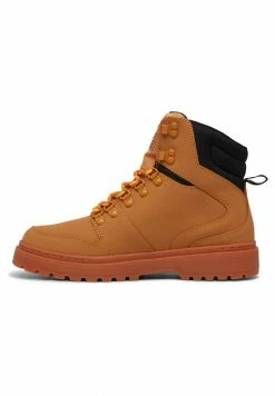 DC Shoes PEARY - Lace-up Ankle Boots - Wheat/black