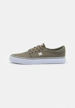 DC Shoes TRASE TX - Trainers - Olive/white
