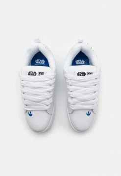 DC Shoes COURT GRAFFIK UNISEX - Skate Shoes - White/blue 5 DC Shoes COURT GRAFFIK UNISEX - Skate Shoes - White/blue -DC Shoes shop 71d9fec409fd42ccbfb2fac5a6e49eba