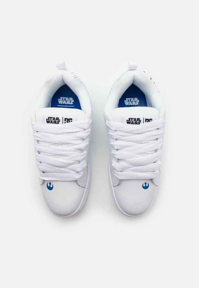 COURT GRAFFIK UNISEX - Skate shoes - white/blue DC Shoes COURT GRAFFIK UNISEX - Skate Shoes - White/blue -DC Shoes shop 71d9fec409fd42ccbfb2fac5a6e49eba