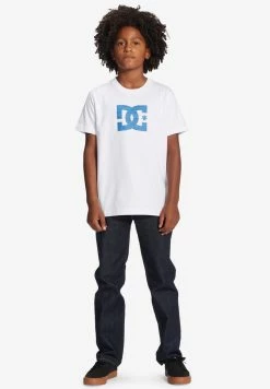 DC Shoes STAR FILL - Print T-shirt - White
